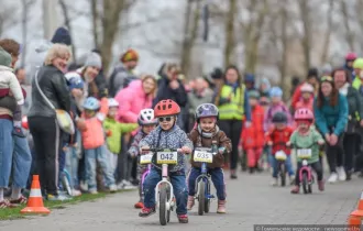 Фото: Детская велогонка YellowBike 2.0 прошла в Гомеле