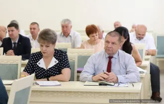 Фото: В Гомельском горисполкоме состоялось оперативное совещание по ликвидации последствий непогоды