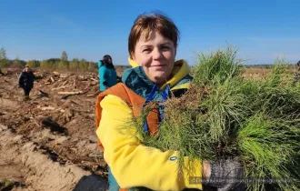 Фото: Гомельчане в числе первых поддержали акцию «Дай лесу новае жыццё!»