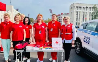 Фото: БОКК и ГАИ провели совместную акцию в Гомеле