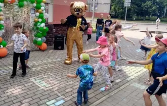 Фото: Море радости: в Гомеле для детей устроили праздник