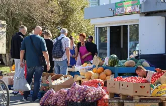 Фото: В Гомеле стартовали ярмарки выходного дня