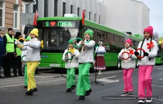 Фото: В Гомеле состоялось торжественное вручение ключей от новой техники