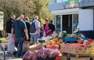 Фото: В Гомеле продолжают работу ярмарки выходного дня