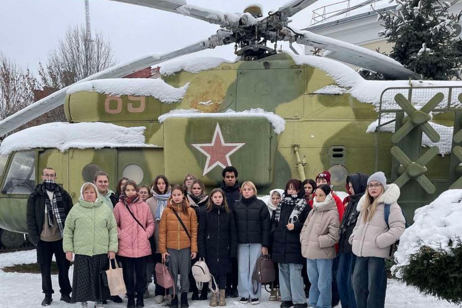 Фото: Будущие гомельские кулинары посетили музей военной славы