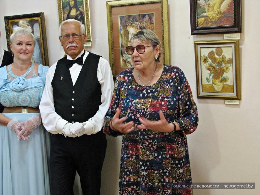 Фото: В Музее истории Гомеля открылась выставка Светланы Бацуновой