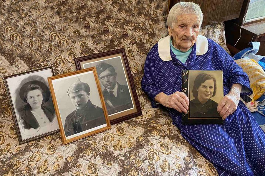 Фото: Гомельчанка Александра Горюнова поделилась воспоминаниями о днях войны 