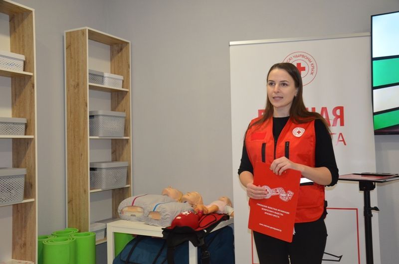 Фото: В Гомеле открылся учебный центр Красного Креста