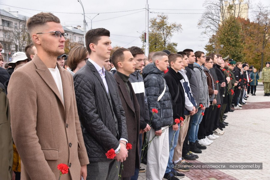 Фото: К армейской службе готовы, заверили гомельские призывники