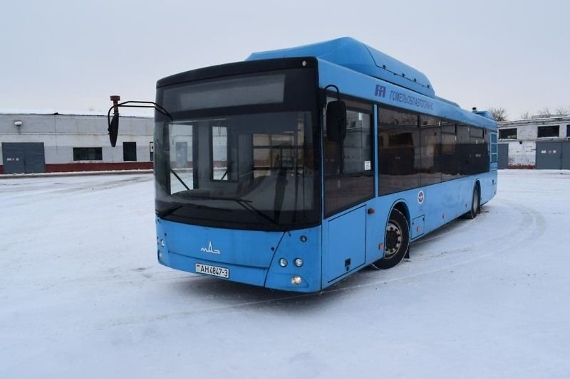 Фото: Два автобуса на метане будут перевозить пассажиров по Гомелю и пригородным маршрутам
