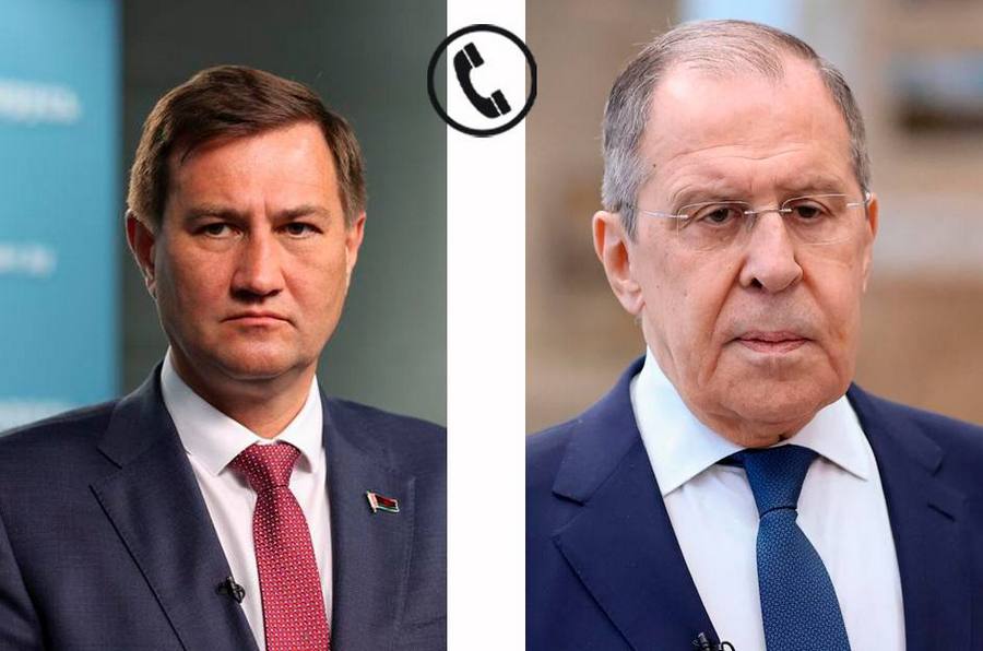 Фото: Министры иностранных дел Беларуси и России провели телефонный разговор