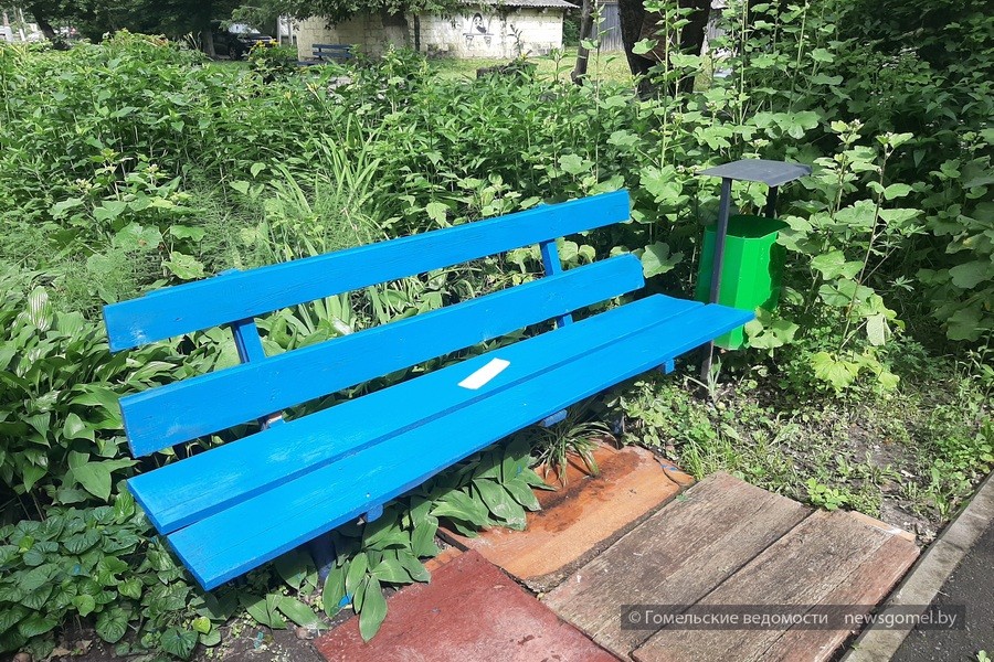 Фото: Вопрос решён: скамейки по улице Барыкина обрели новый вид
