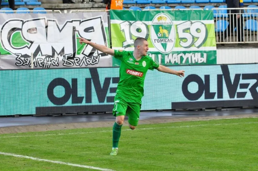Фото: Полузащитник «Гомеля» признан лучшим игроком 3-го тура чемпионата Беларуси по футболу