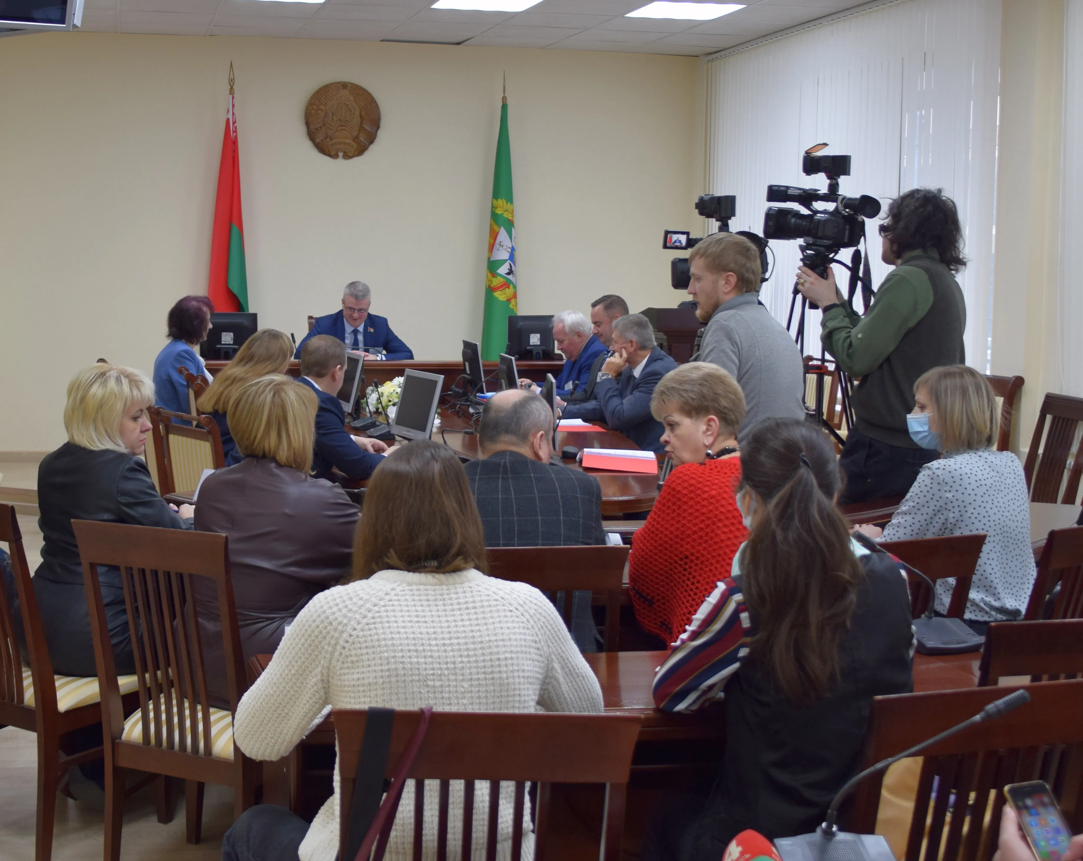 Фото:  Видео заседания Гомельской областной избирательной комиссии по проведению референдума