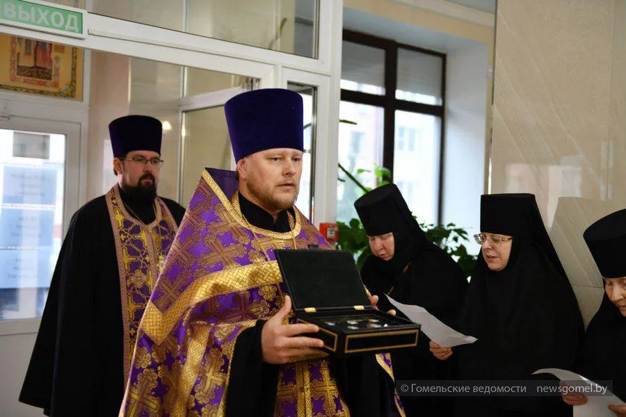 Фото: В Гомель прибыли реликвии православного мира