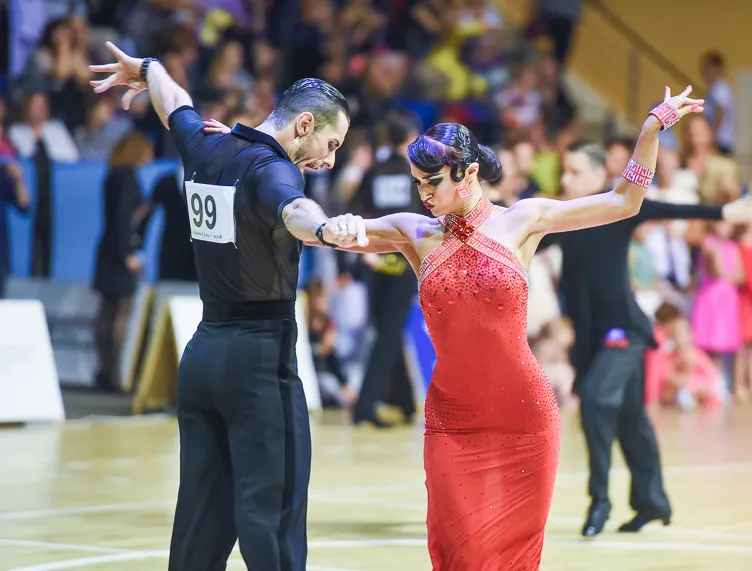 Фото: Ритмы "Золотой Рыси": открытие  турнира по спортивным бальным танцам