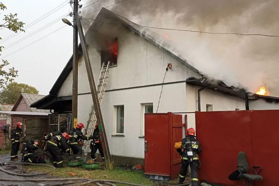 Фото: Что стало причиной пожара в Гомеле? Выяснили