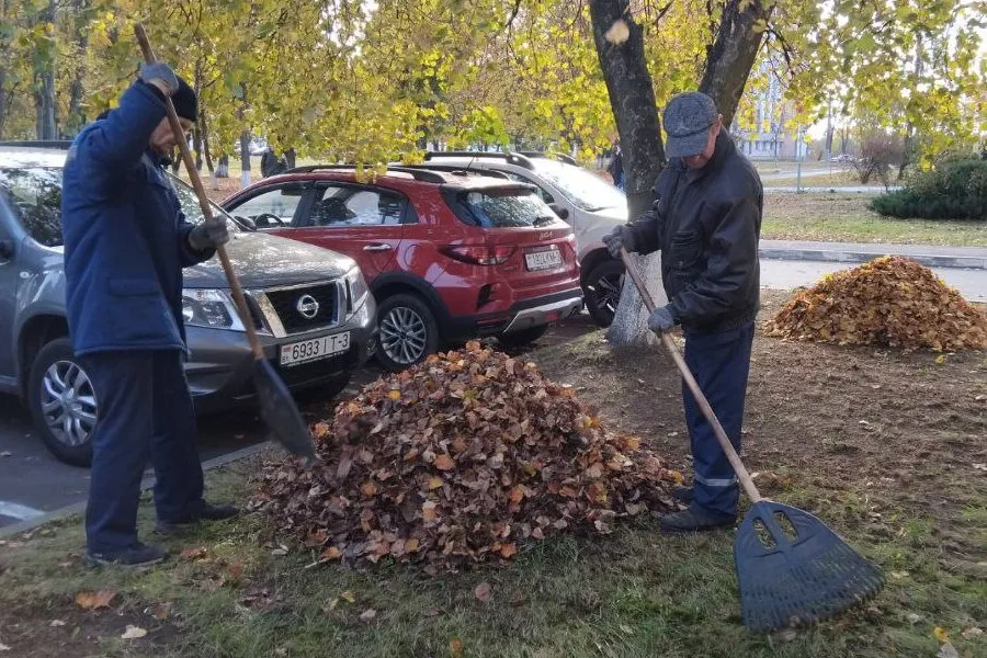 Фото: В Советском районе наводят чистоту