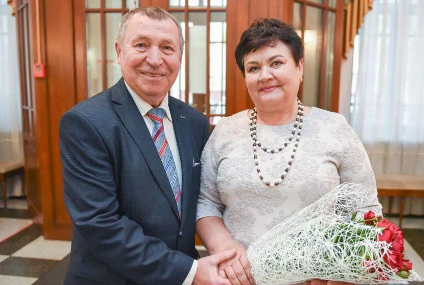 Фото: Семья Кириенко из Гомеля отметила «золотую» свадьбу