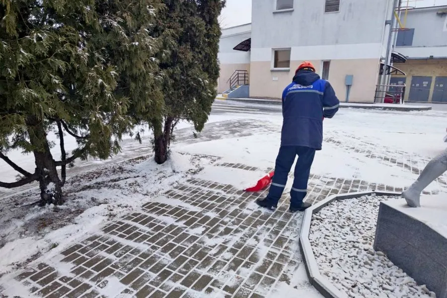 Фото: Как в Год благоустройства проходит «Чистый четверг» у энергетиков Гомеля 