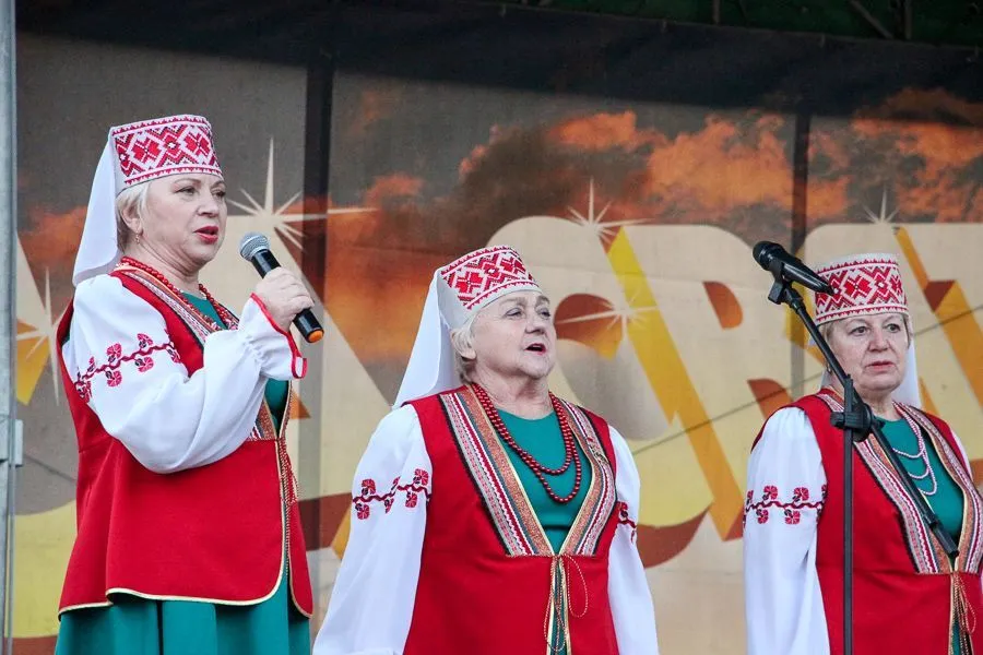 Фото: Как жители Железнодорожного района Гомеля праздновали День народного единства 