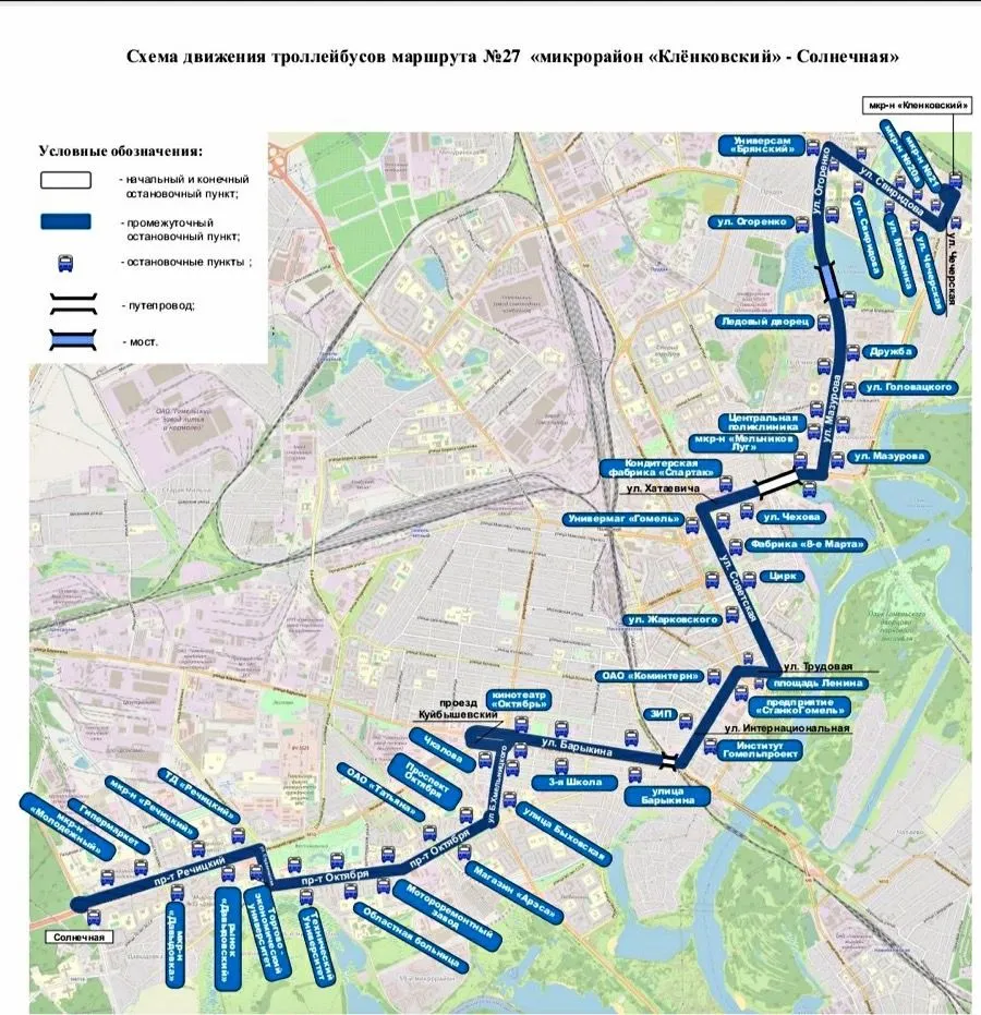 В Гомеле в марте появится новый троллейбусный маршрут | Новости Гомеля