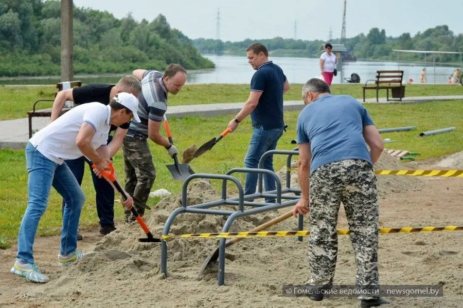 План застройки шведской горки в гомеле